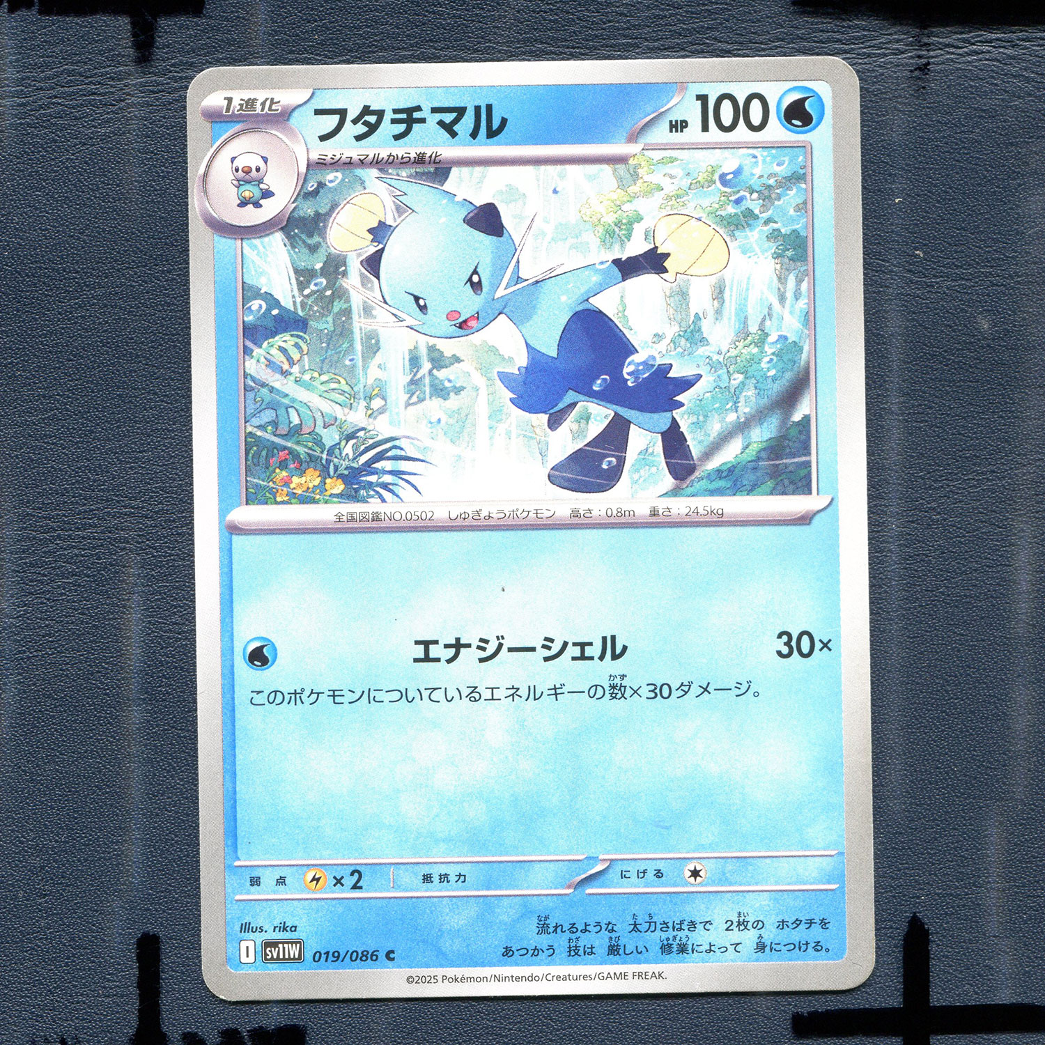 宝可梦PTCG正版卡牌 纯白闪焰 双刃丸 SV11W-019 日版