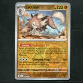 英文版 同行之旅 JTG 宝可梦 鬃岩狼人 卡牌 反闪 085 正版 美版