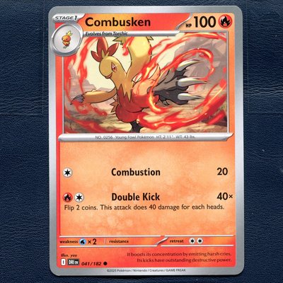 宝可梦正版卡牌  英文国际版 命运劲敌 力壮鸡 DRI-041 美版