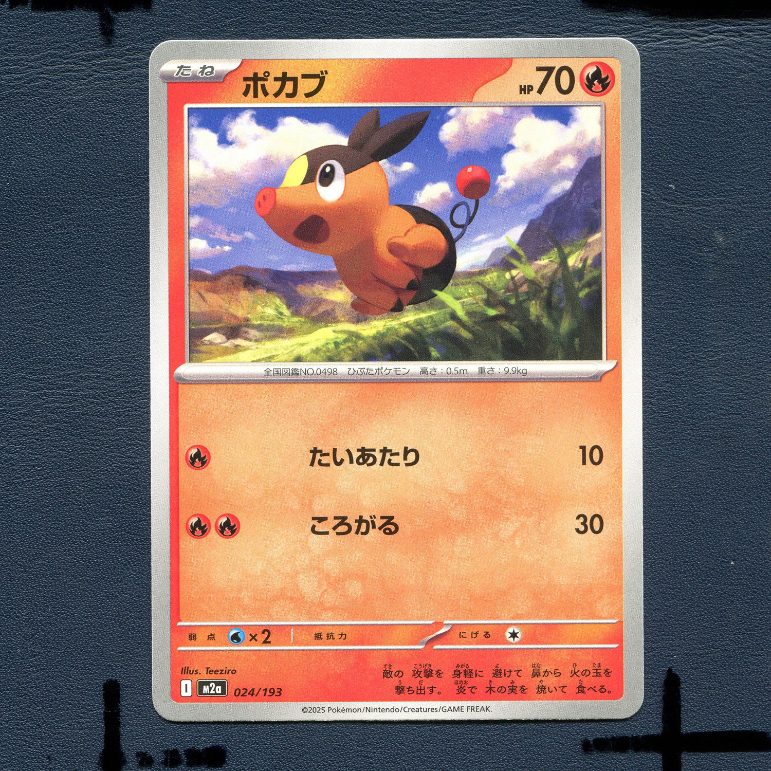 宝可梦PTCG正版卡牌 超级梦想EX 暖暖猪 M2A-024 日版