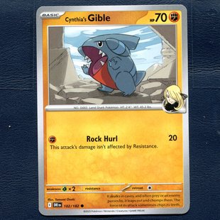 宝可梦正版卡牌 英文国际版 命运劲敌 竹兰的圆陆鲨 DRI-102 美版