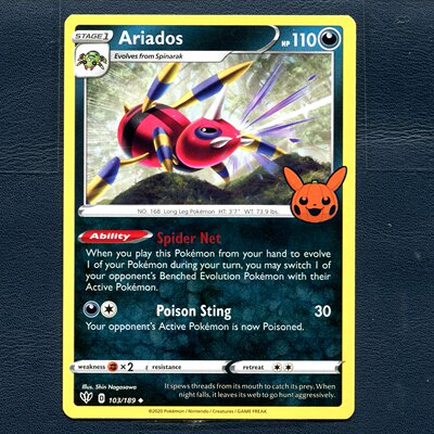 宝可梦PTCG 正版卡牌 万圣节2022 阿利多斯 TT22 BAAB-103 美版