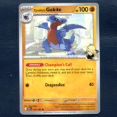 命运劲敌 卡牌 宝可梦正版 DRI 国际版 尖牙陆鲨 美版 竹兰 102