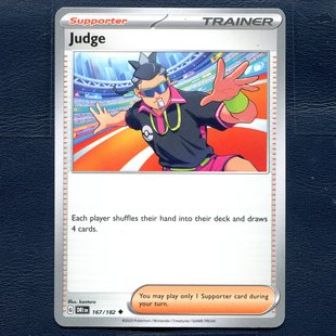 宝可梦 TCG 正版卡牌英文 命运劲敌 裁判 DRI-167 美版