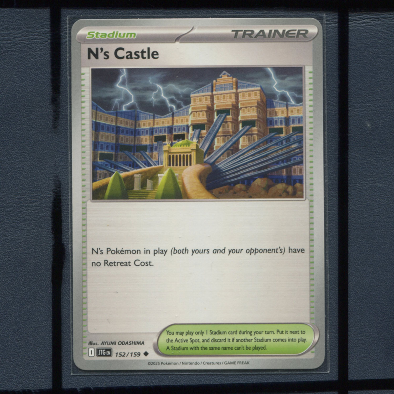 宝可梦美版英文版国际版 同行之旅 N的城堡  JTG-152