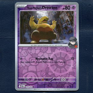 宝可梦 TCG正版卡牌 英文版 命运劲敌 催眠貘 DRI-079 反闪 美版