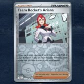 命运劲敌 火箭队 DRI 宝可梦 雅典娜 卡牌 反闪 171 TCG正版 美版