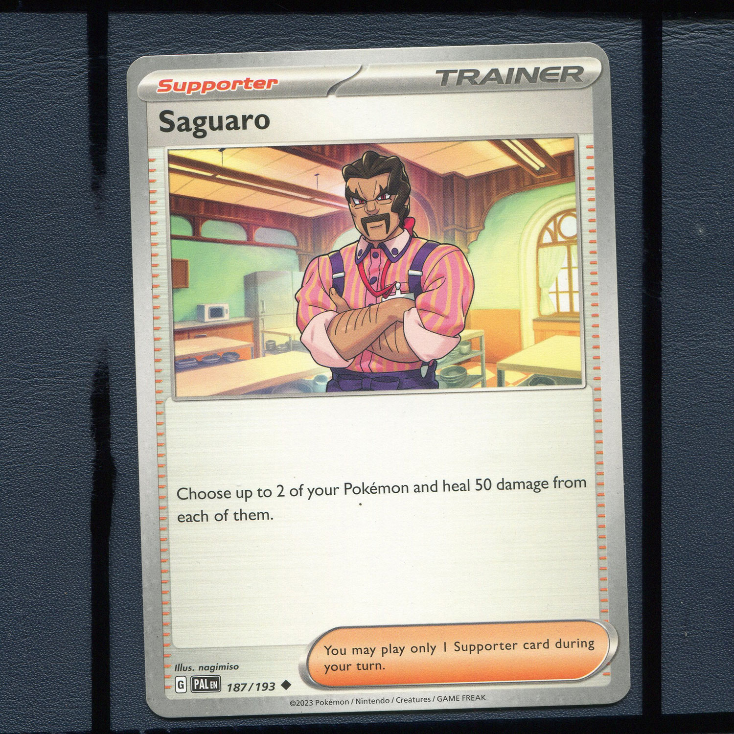 宝可梦美版英文版国际版 帕底亚进化 萨瓦罗 PAL-187