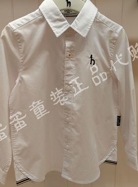 hazzys童装商场专柜同款衬衫HZTCBD01CS007不支持7天无理由