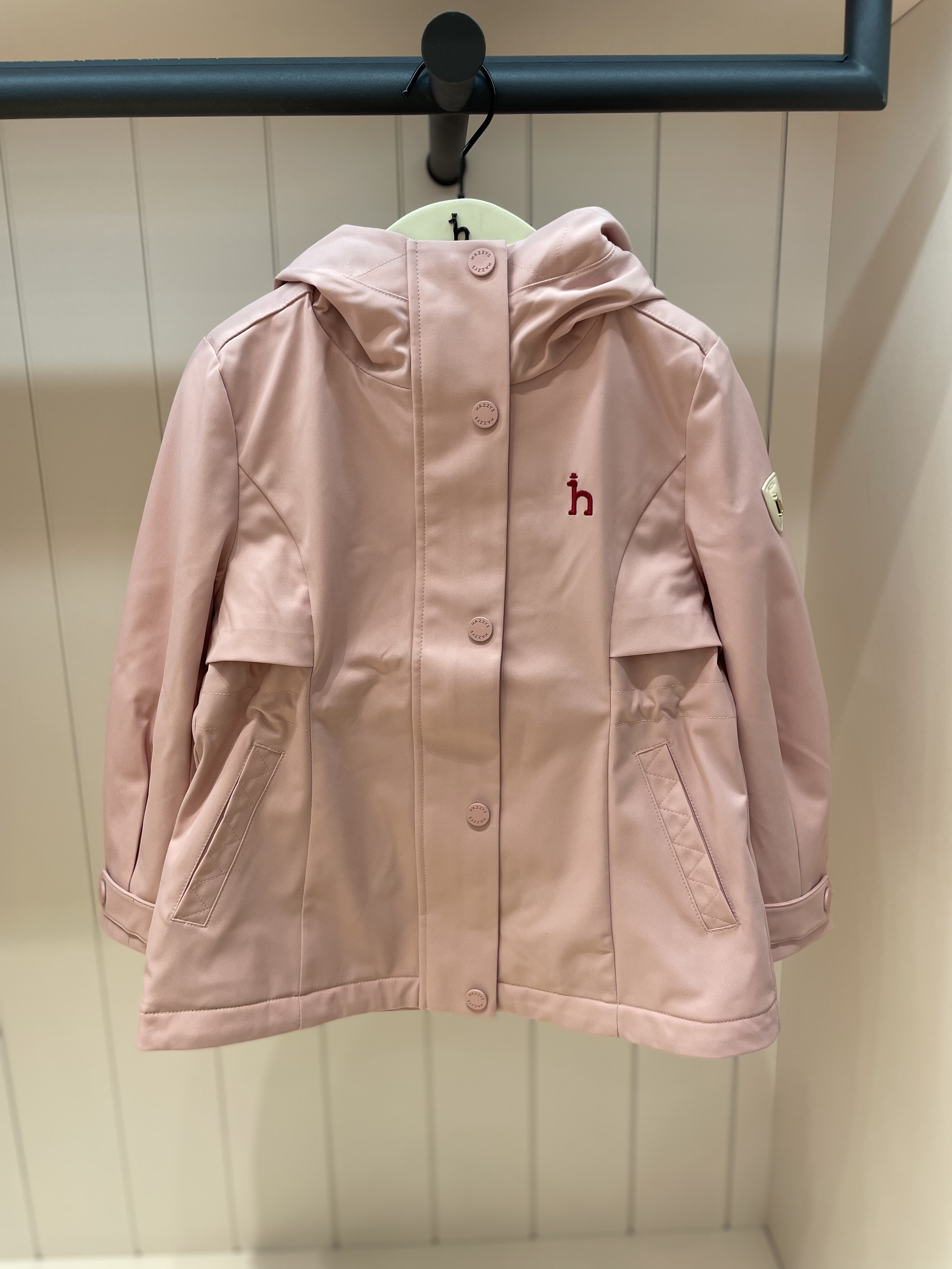 Hazzys 哈吉斯童装专柜同款HZTQGD01CC102 25秋加绒外套不退不换