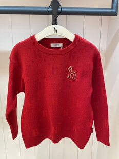 Hazzys 哈吉斯童装专柜同款HZUCND08CW199 25春毛衣 不退不换