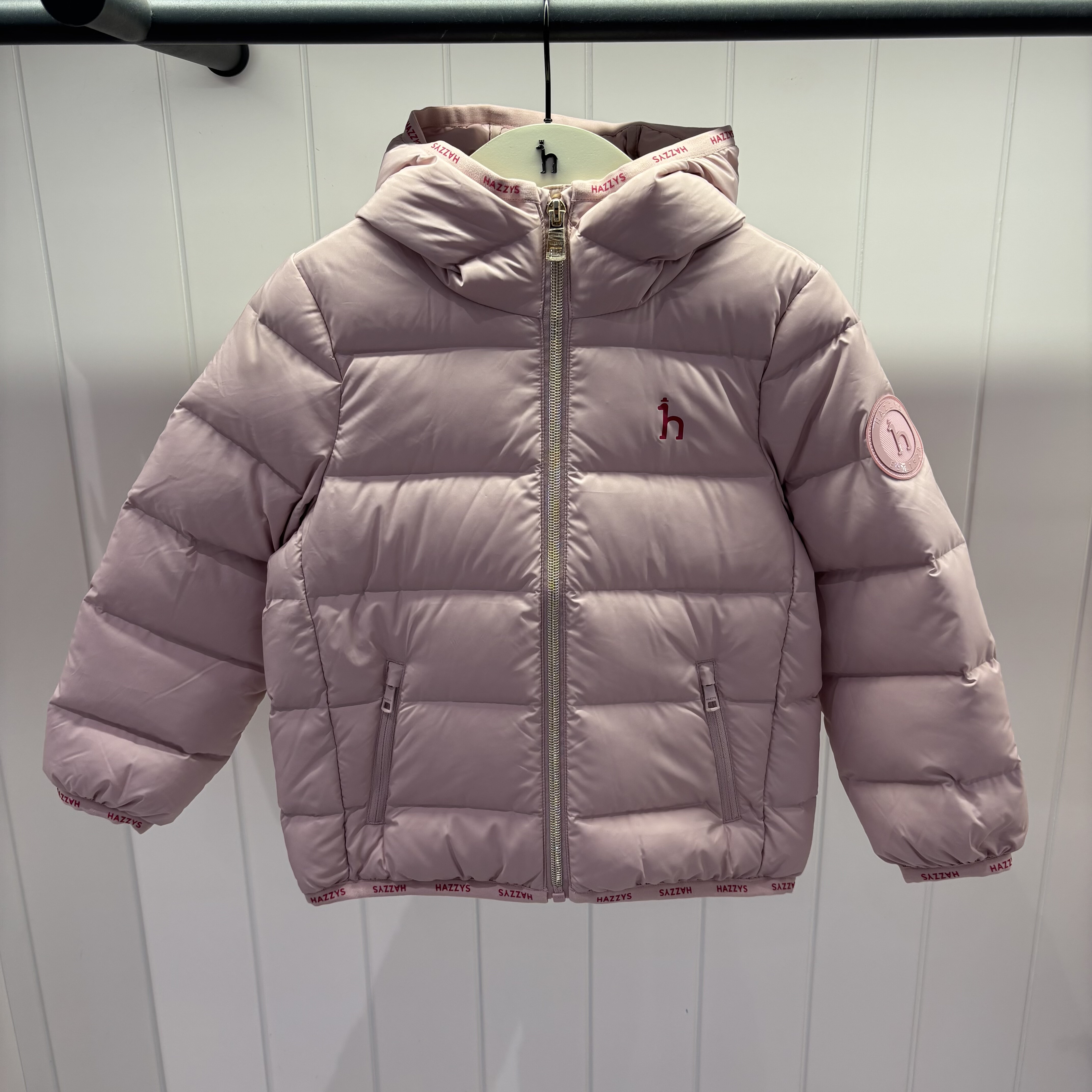 Hazzys 哈吉斯童装专柜同款HZTDND01CR158    冬轻薄羽  不退不换