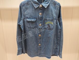 hazzys童装商场专柜同款衬衫HZTCBD03CS005不支持7天无理由