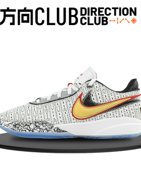 NIKE LEBRON 20 詹姆斯 LBJ20 男子低帮实战篮球鞋 DJ5422-100