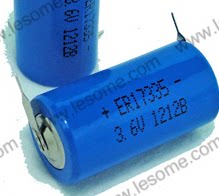 锂氩电池 NIYA ER17335  3.6V 2/3A  高性能锂电池