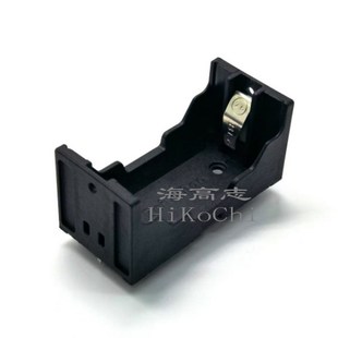 尼龙料电池盒 2号3号1节 26500 C 1.5V 1槽弹片 插针 插件