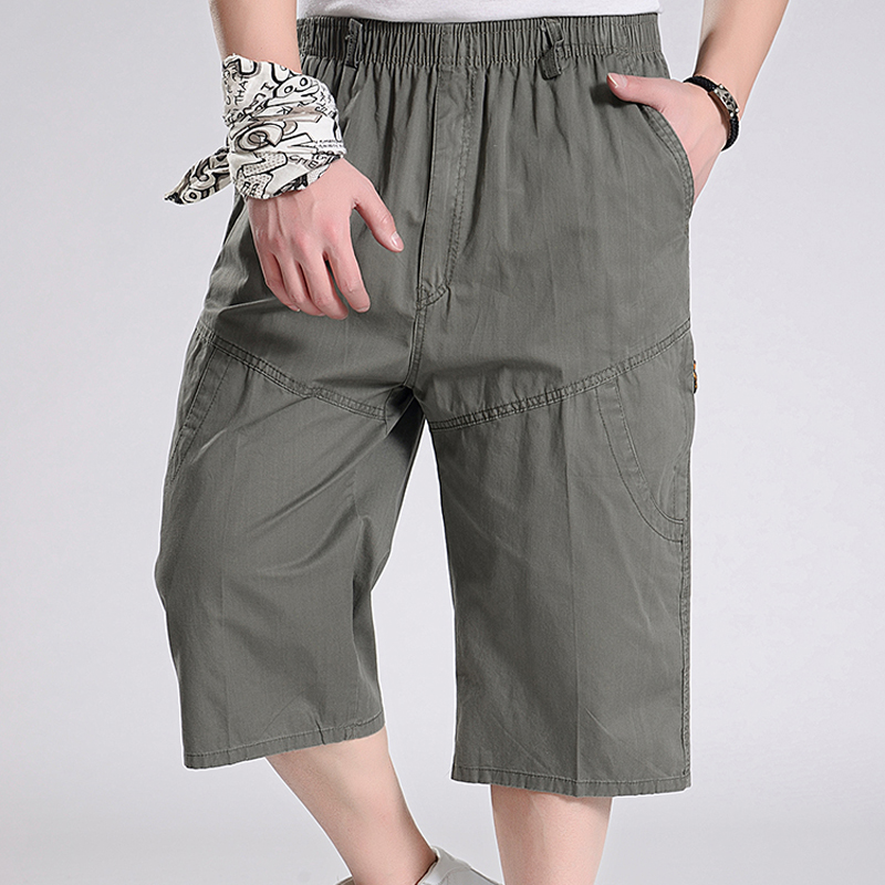 中裤宽松休闲日常舒服全棉透气