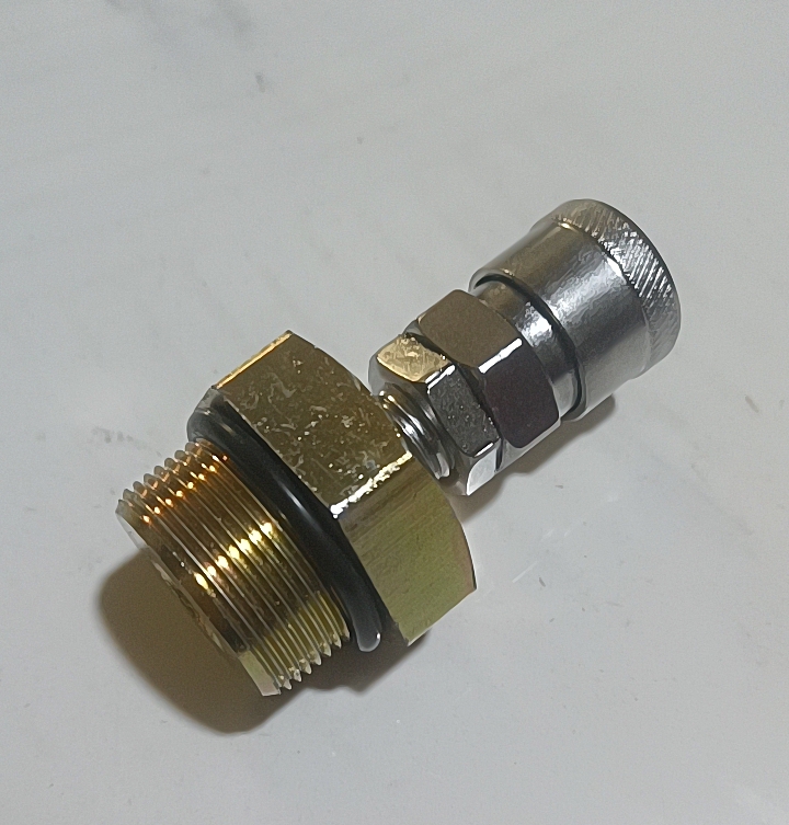 灭火器瓶转接头螺丝M30转2分快接灭火器气罐改装空压机气泵配件