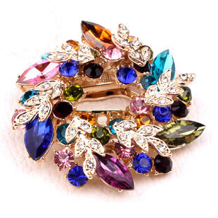 Broche femme en Zircon diamant - Ref 1187485 Image 1