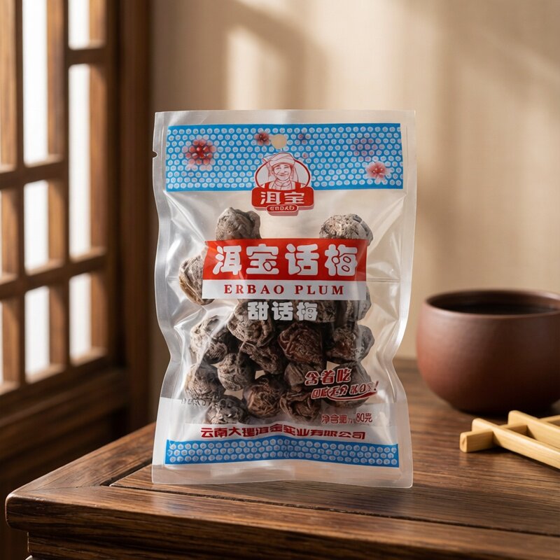 洱宝话梅80g袋装云南特产果脯蜜饯休闲零食