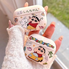 蜡笔小新适用苹果airpods4保护套硅胶4代airpods3耳机壳四代airpods4降噪apple蓝牙ipods高级感airpodspro2盒