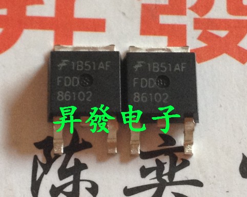 〖昇發电子〗全新场效应管 液晶背光板常用贴片管 FDD86102 86102 电子元器件市场 集成电路（IC） 原图主图