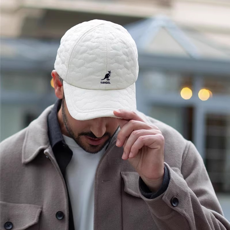 袋鼠Kangol Fun Puff Baseball秋冬新款泡芙保暖加绒棒球帽子男女