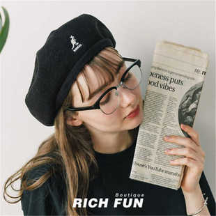 Hawker正反两戴报童帽八角帽画家帽子 Bermuda 袋鼠24新款 Kangol