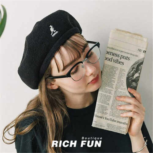 袋鼠百慕大系列两戴八角画家帽