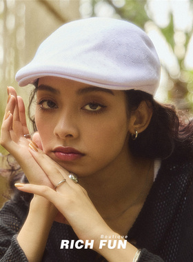 袋鼠KANGOL经典507阿的江正反两戴美式复古休闲鸭舌帽前进帽男女