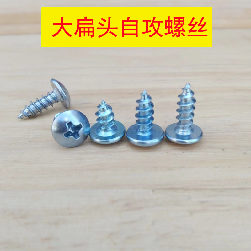 大扁头自攻螺丝钉盘头蘑菇头