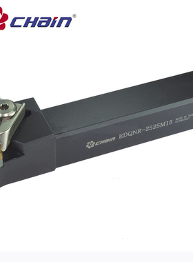 台湾益诠数控车刀 107.5°外圆刀杆EDQNR-3232P15 EDQNL-3232P15A