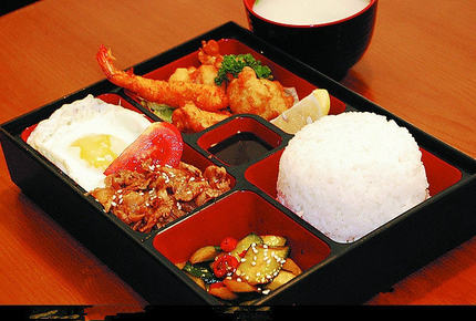 塑料高档日式饭盒塑胶餐盒A9-38B便当盒