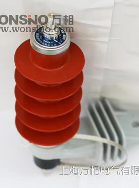 YH5WS-17/50L 12/35.8L 15/45.6L 10KV带支架脱离器氧化锌避雷器