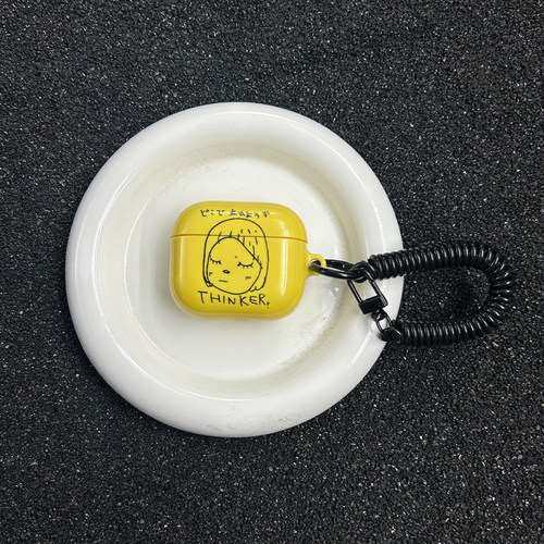 thinker苹果airpodspro2保护套airpodspro3透明壳苹果4代耳机保护壳airpods3/pro保护套airpods1/2蓝牙耳机