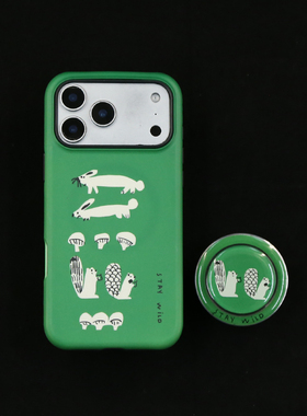 绿色森林磁吸菲林二合一全包iPhone17/16/15/14苹果手机15/16promax防摔11/12pro15/16pro保护壳13/14/17pro