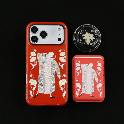 波西磁吸菲林二合一全包iPhone18/17/16/15/14苹果手机壳17promax防摔11/12pro15/16pro保护壳14/12/13mini