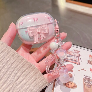 红米Buds6Pro耳机壳适用小米RedmiBuds6pro蓝牙耳机保护壳红米Buds6por电竞版保护套透明TPU分体防摔外壳