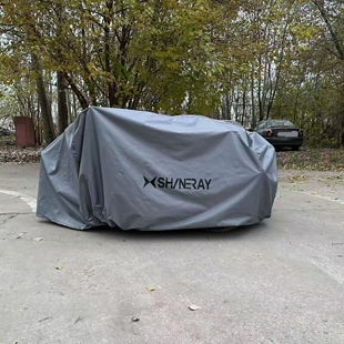 鑫源400边三轮摩托车XY500加厚牛津布全车罩车衣双色拼接双线缝合