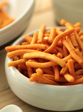 泰国进口VFOODS MIX脆脆条咪咪条薯条香辣鸡味膨化食品休闲小零食