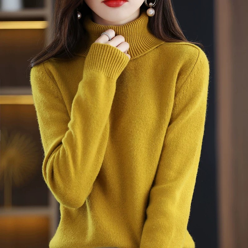 1126高领加厚绵羊毛扬子纱毛衣-py