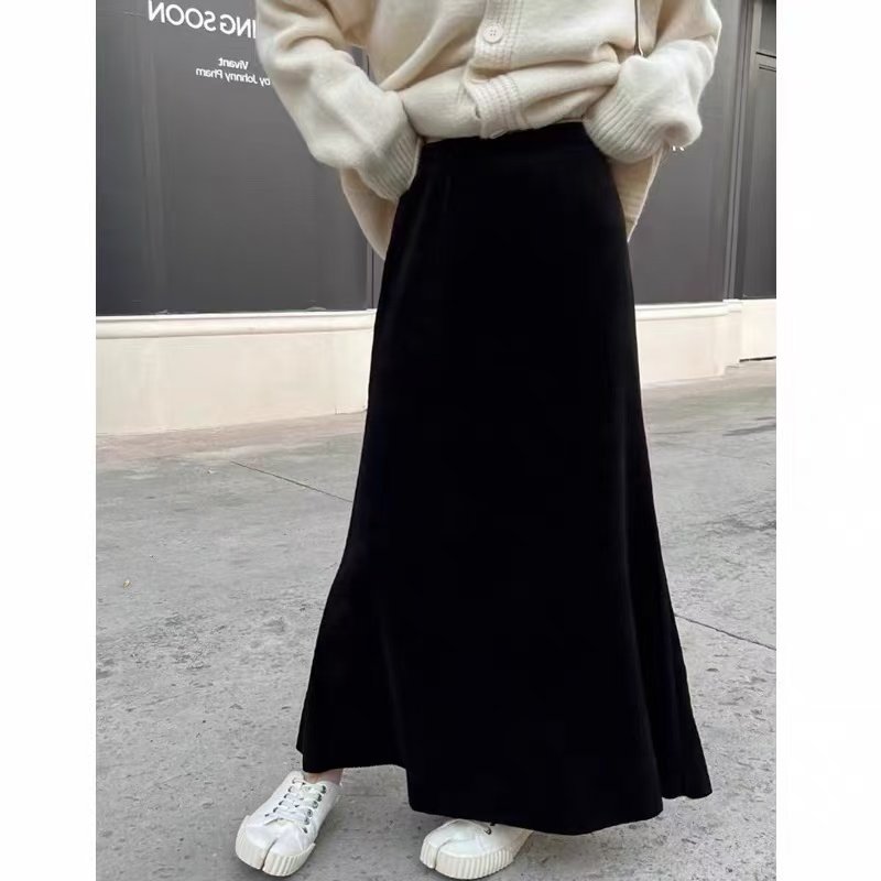 气质丝绒半身裙-1.19,女装/女士精品,大码半身裙,淘宝优惠券,粉丝福利购,淘宝优惠卷