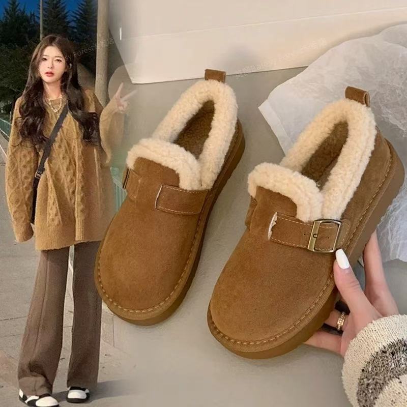 199-1/加绒厚底保暖博肯雪地靴-ds-10.25