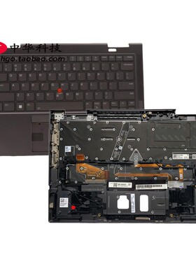 适用联想 X1 Yoga 7th Gen7键盘 C壳 外壳5M11H45872 5M11H45798