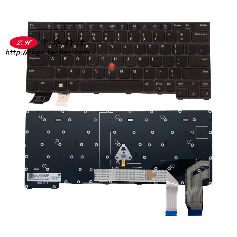 适用X13 Gen3 L13 Yoga Gen3 Gen4键盘5N21H76738 5N21H76942