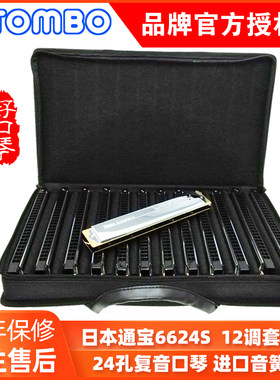 包邮正品通宝专业演奏复音口琴