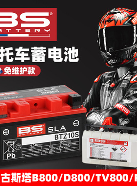 法国BS适用奥古斯塔MV800/B800/D800/TV800/F3进口电池电瓶大功率