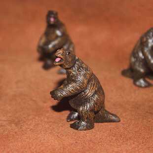 场景摆件 仿真野生动物模型 树獭 儿童认知科教玩具 safari正品