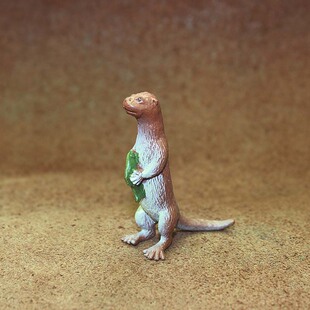 海狸鼠 场景摆件 safari 仿真野生塑胶动物模型玩具