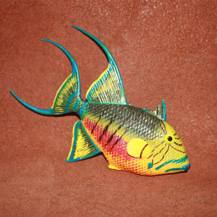 三角鱼皇后 热带鱼 小丑鱼 仿真海洋动物模型玩具 safari